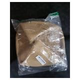 Zopeal Cat Basket Storage Woven Organizer with Ears Christmas Decorative Pet Toy Cute Cotton Rope Basket for Gift Cat Dog Toy Bin Nursery Room(13.7 x 7.8 Inch,Khaki)