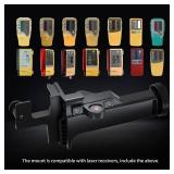 Laser Receiver Bracket Sensor Holder 6 for LS-80A,LS-80B,LS-80G,LS-80L,LS-80X,LS-30,LS-50B,LS-70A,LS-70B,LS-70C,LS-90,LS-B10,LS-B10W,LS-B20,LS-B20W,RD-100W and PA 350 Laser Level 312890112