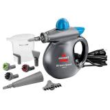 BISSELL Steam Shot Omni Pressurized Handheld Multi-Surface Natural Portable Steam Cleaner with 7 tools for tile, grout, windows, bathrooms, kitchen, auto
