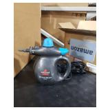 BISSELL Steam Shot Omni Pressurized Handheld Multi-Surface Natural Portable Steam Cleaner with 7 tools for tile, grout, windows, bathrooms, kitchen, auto