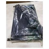 Fireplace Screen with Sliding Doors, 37.8 W x 30.7 H Handcrafted Wrought Iron Fire Spark Guard Fire Place Gate Protector for Living Room, Children and Pet Safety(Large)