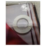 BlissYard Giant Red Bow Christmas Door Cover 35x71 Inch Holiday Entry Banner for Front Door Indoor Outdoor Winter Backdrop Wall Hanging Decor