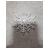 Snowflake Decorations BULK Snowflake Ornaments for Tree Snowflakes Christmas Tree Decorations for Christmas Embellishments and Winter Party DIY Craft Decoration