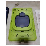 Scnioy for Galaxy Tab A11+ Plus / A9+ Case 11 Inch, Rugged Case for Samsung Galaxy A9 Plus/A11+ Tablet with Screen Protector 360 Rotating Stand Shoulder Strap Pen Holder 2025/2023 Model, Blue Green