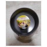 uxcell 6 Inch Springform Pan Nonstick Cake Pan with Removable Bottom Round Leakproof Cake Baking Pans Molds for Baking, Cheese Cakes, Pizza, Biscuits, Black 1pcs