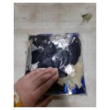 Navy Blue Happy Birthday Party Decorations Set for Men Women , Banner, Crown Balloon, Fringe Curtains, Cake Topper tablecloth for 16th 18th 21st 25th 30th 40th 50th Party Supplies