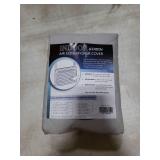 Indoor Air Conditioner Cover Window AC Unit Cover for Inside Double Insulation with Elastic Drawstring 28.5 L x 20.5 H x 3.5 D inches