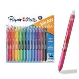 Paper Mate Colorful Gel Pens - InkJoy Gel Pens Assorted Medium Point (0.7). Perfect for Vibrant Colored Writing and Sketching with Paper Mate InkJoy 14 Count