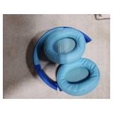 iClever BTH26 Active Noise Cancelling Headphones for Kids, 60H Play Time, Safe Volume 80dBA, Type C Fast Charging, Bluetooth5.4, Kids Bluetooth Headphones with Mic AUX Cord for iPad Airplane, Blue