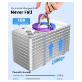 SUPERONE for MagSafe Phone Grip, Stylish Cool Magnetic Ring Holder with Adjustable Stand, Removable MagSafe Accessories Only for iPhone 12/13/14/15/16/17 Series & Fits Magnetic Case - Colorful