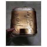 JUSRON Travel Makeup Bag With LED Mirror, Cosmetic Train Case with Light up Mirror, Portable Makeup Artist Organizer Bag with Adjustable Dividers, Makeup Brush Holder Storage (Rose Gold, Large)