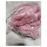 Yurhap Fleece Baby Blanket Heart Checkered Blanket, Ultra Soft Cozy Baby Blankets for Girls Boys, Fluffy Infant Toddler Newborn Receiving Blankets for Crib Stroller 30x40 (Dark Pink)