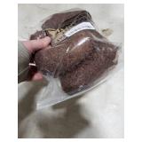 Kenning 5 Pcs Funeral Gift Set Cremation Stuffed Bear for Ashes with Spoon Tiny Urn Keepsake Acrylic Heart Shaped Memorial Plaque Decor Bracelet with Wings for Remember Loss of Loved One (Black)