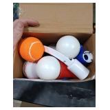 TOY Life 3-in-1 tBall Set for Kids 3-5, Adjustable Toddler T Ball Training Set with Bat, Toddler Baseball Set Semi-Automatic Launcher, Hanging Tee, Soft & Dog Play Balls, Fun Sports Set for Ages 3+