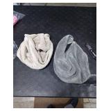 YFONG 2 Pack Microfiber Hair Towel Wrap for Women, Super Absorbent Quick Dry Hair Turban for All Hair Style Anti Frizz, Large Hair Drying Towel with Button