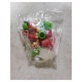 LBU BULK Christmas Straw Toppers for Stanley Cup Accessories 10mm Reusable Silicone Straw Cover Cap + Handle Charms for 40/30/20 Oz Tumbler Drinking Straw Tip Lids for Xmas Party Christmas Gifts