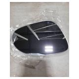 Side Mirror Glass fit for Volkswagen VW Passat Jetta Rabbit GTI Eos R32, Passenger Right Side RH Replacement Rearview Convex Glass, Non Heated Including Adhesive