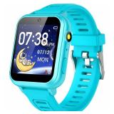 Cosjoype Kids Smart Watches Girls Boys HD Touchscreen Kids Watch with 24 Puzzle Games Camera Music Player Flashlight Alarm Clock Calculator 12/24hr Girls Watch Gift for 4-12 Year Old Boys