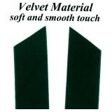 goemus BULK Red Velvet Christmas Tree Bows Door Garland Decor Vintage Wreath Bow Suitable for Christmas Trees (Green)