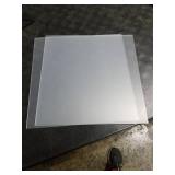 CALPALMY (2-Pack) 12 x 12 Clear Acrylic Sheet Plexiglass 1/8 Thick; Use for Craft Projects, Signs, Display Cases and More; Cut with Cricut, Engraver, Saw or Hand Tools No Knives