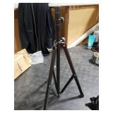 CAHAYA Portable Sheet Music Stand: Dual Use Desktop Book Holder Folding Lightweight Extra Stable Reinforced with Carrying Bag and Clip for Students Musicians Height Adjustable up to 54.3 CMS0204