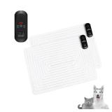 SVD.PET (2-Pack Pet Training Mat with Tester, Pet Shock Pad, Dogs & Cats Electronic Repellent mat for Indoor, 3 Training Modes, 5 Levels, Pet Safe Mode (Black controler 22 X 16)