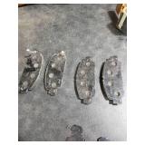 Akebono Brake Pads, ProACT, Front, compatible with Honda 2013-2019, Set of 4