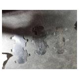 Akebono Brake Pads, ProACT, Front, compatible with Honda 2013-2019, Set of 4