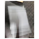 Art3d 5-Pack of 8x10 PET/Plexiglass Sheets, Transparent Clear Flexible Plastic Sheet Panels for Craft, Picture Frames, Sign Blank, DIY Display Project