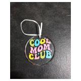 Cool Mom Club Glass Ornament