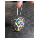 Cool Mom Club Glass Ornament