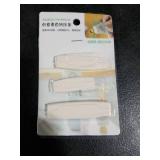 3Pcs White Toothpaste Dispenser Tube Squeezer Holder Toothpaste Clips Tubular Squeezer for Bathroom Durability and Fashion, Aids and Accessories Daily Living Tube Squeezing Aids,Bathroom Safety