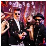 WILLBOND 12 Pack Disco Ball Mirror Ball with Hanging Ring for Fun Retro Disco Party Decorations Party Dj Lighting Effect Stage Props Game Accessories, 5.91, 3.94, 3.15, 2.36(Silver)