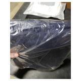 Nasitos 2 Pack Plastic Tablecloth 60x102 Inch-Vinyl Disposable Rectangle, Waterproof Non Slip Navy Tablecloth Underlay for Outdoor Wedding, Camping, Picnic, Graduation Party