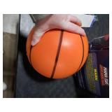 MAMA EVE Silent Basketball Size7, New Upgraded Weight 600g Grooved Airless Indoor Basketball, Non-derforming Package, Real Feel & Bounce Like Official Ball, Quiet Dribbling Indoor Training