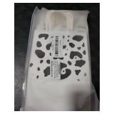 YYaaloa 30pcs Small Gift Bags with Handle Bulk 8.26 x 5.9 x 3.15 inch Cow Print White Party Favor Paper Shopping Bags for Kids Birthday Xmas Party Supplies (Small 30pcs)