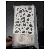 YYaaloa 30pcs Small Gift Bags with Handle Bulk 8.26 x 5.9 x 3.15 inch Cow Print White Party Favor Paper Shopping Bags for Kids Birthday Xmas Party Supplies (Small 30pcs)