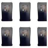 Teseko [6-Pack Rechargeable Battery Replacement -1500mAh Compatible with BAOFENG BF-666S /BF-777S /BF-888S /BF-999S /Retevis H-777 /Arcshell AR-5 /Pxton PX-888S