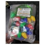 JOYIN 8PCS Christmas Light Up Headband and Necklace ,Christmas Lights Bulb Necklace Headband for Kids Women Men Xmas Party Supplies Accessories.