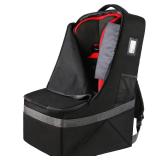 YOREPEK Padded Car Seat Travel Bag Backpack for Airplane, Heavy Duty Car Seat Bags for Air Travel, Carseat Cover for Airplane Travel with Shoulder Strap, Car Seats Carrier for Airport, Black
