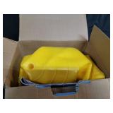 THERABAND Pro Series Exercise Ball, 18\" Yellow Stability Trainer, Anti-Burst Yoga & Pilates Ball, Balance & Core Trainer, For Athletes Fitness at Gym & Home