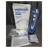 Waterpik Cordless Advanced 2.0 Water Flosser For Teeth, Gums, Braces, Dental Care With Travel Bag and 4 Tips, ADA Accepted, Rechargeable, Portable, and Waterproof, White WP-580, Packaging May Vary