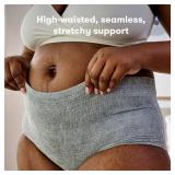 Frida Mom Postpartum Underwear, Disposable C-Section Panties, High-Waist, Seamless, Stretch Support for C-Section Recovery, Size Regular (28\"-42\"), Pack of 8