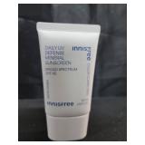 innisfree Daily Mineral UV Defense SPF 45 Face Sunscreen with Green Tint, Hyaluronic Acid, Korean Skincare, Color Correcting Formula - Retail $22