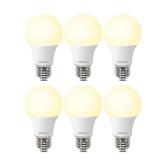 DEGNJU LED Light Bulbs 60W Equivalent, A19 Light Bulb Soft White 2700K 800LM 8 Watt, Non-Dimmable Standard Light Bulbs E26 Medium Base, 6 Pack