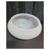 9.75 Inch Alabaster Light Replacement Glass, Millbridge Collection, White Design House, 900233