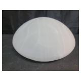 9.75 Inch Alabaster Light Replacement Glass, Millbridge Collection, White Design House, 900233