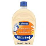 Softsoap Moisturizing Liquid Hand Soap  Milk & Honey Scent  50 fl oz Refill