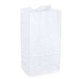Perfect Stix- 2lb White Paper Bags -Pack of 500ct