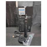 Philips Sonicare 4100 Power Toothbrush  Rechargeable Electric Toothbrush with Pressure Sensor  Black (HX3681/24)